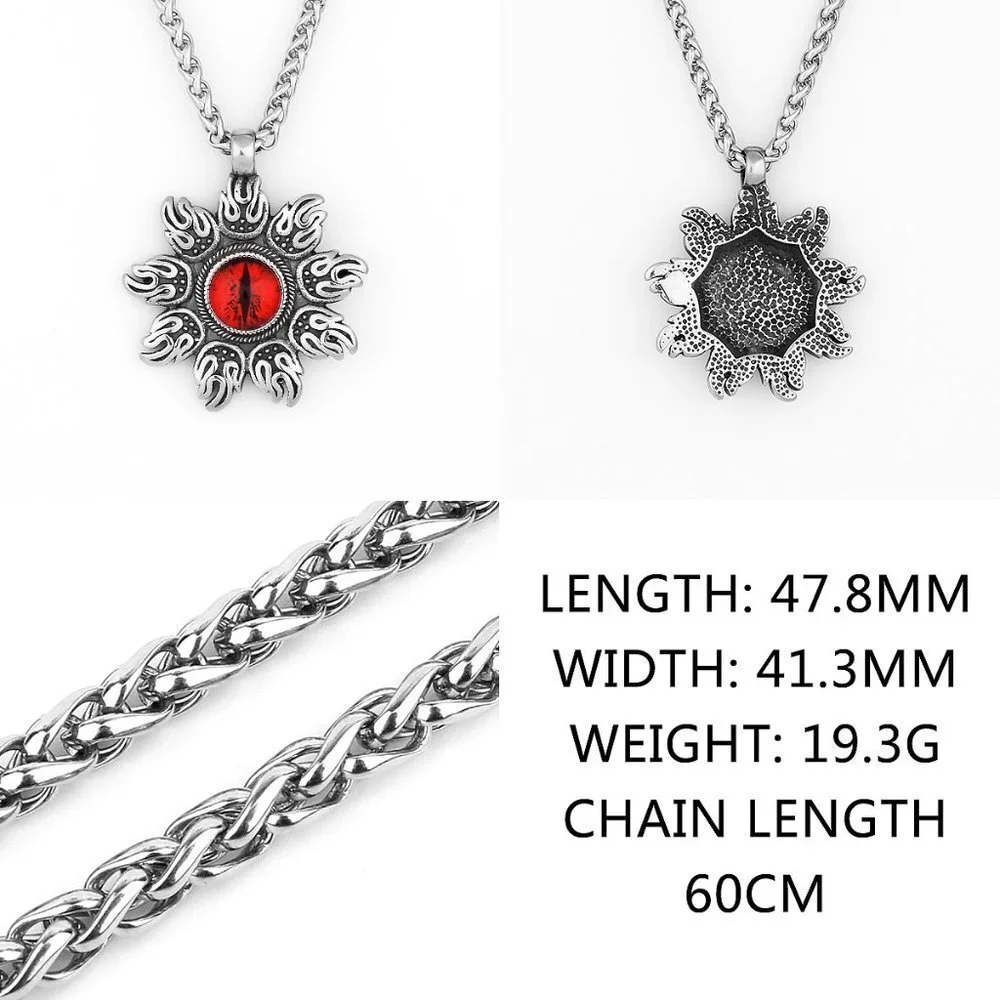 ❤️Little devil's eyes sweater unisex pendant necklace, GP1231302